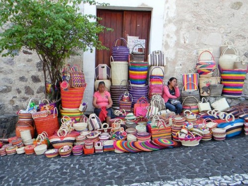 get a job and travel street vendor