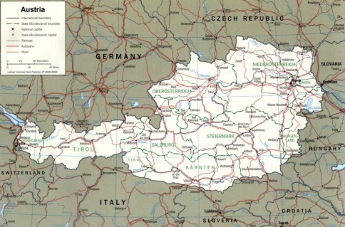 austria harta