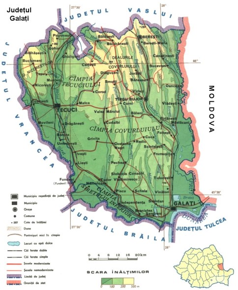 Galati Map