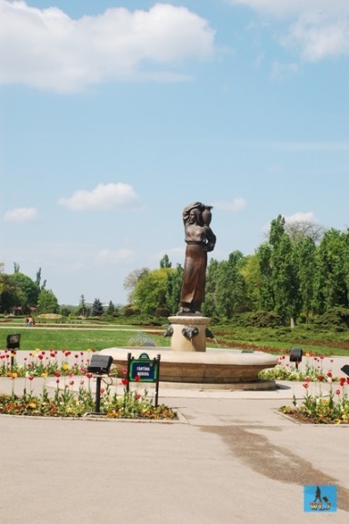 One of the most beautiful parks, Herastrau Park from Bucharest