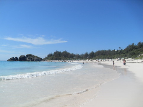 Beach at Horseshoe Bay, Bermuda Islands