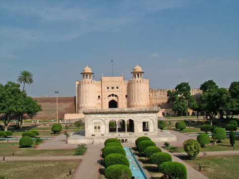 Lahore Fort from Pakistan