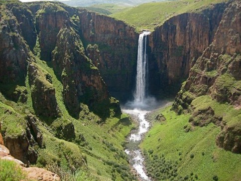 Cascada Maletsunyane Lesotho