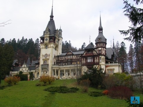 Peles Castle in Prahova County, Romania