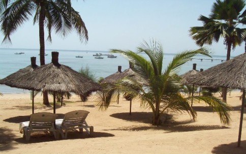 Plajă în Senegal