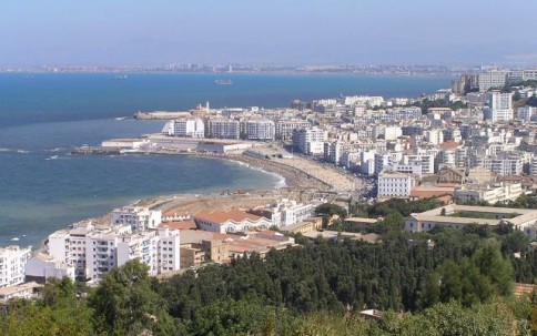 panorama of algiers, algeria