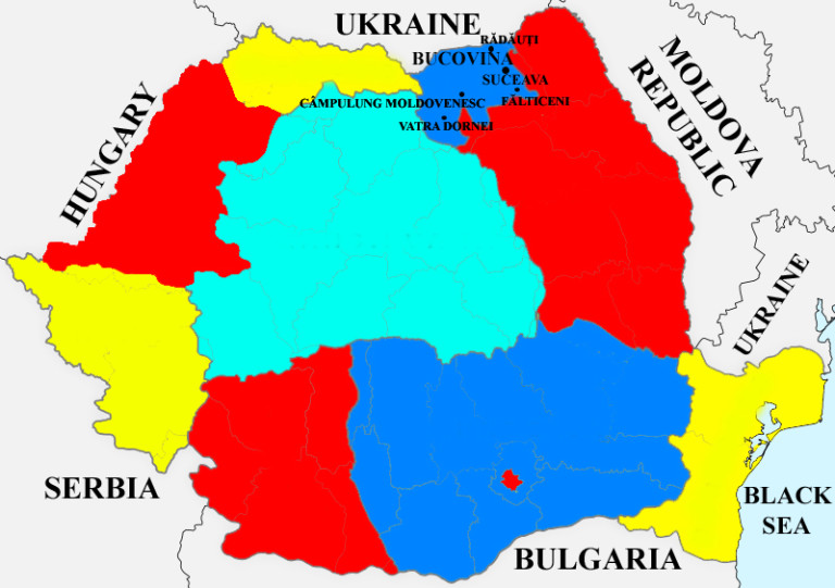 Bucovina Map - WLJ