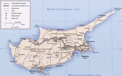 cipru map