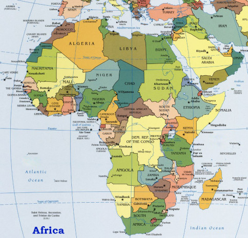africa harta