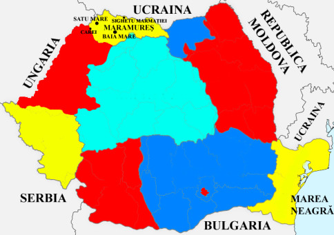 harta regiunea maramures