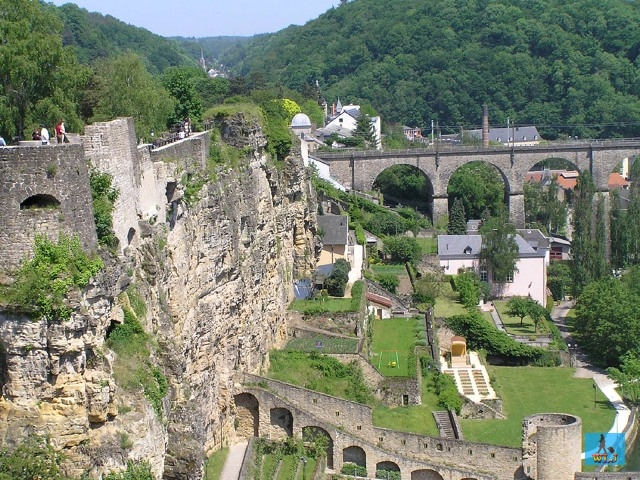 Beautiful historic city of Luxembourg