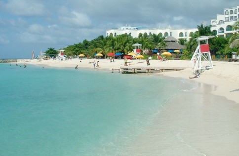 Plajă la Port Antonio, Jamaica