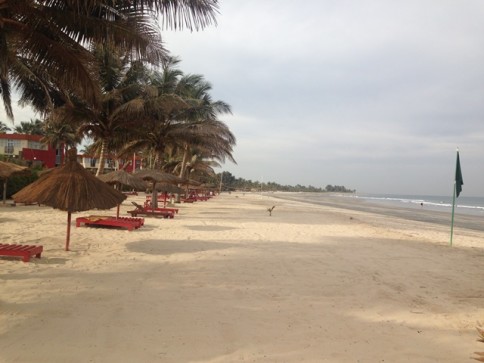 Plaja Kotu în Gambia