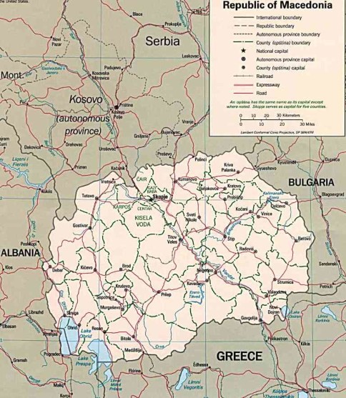 macedonia harta