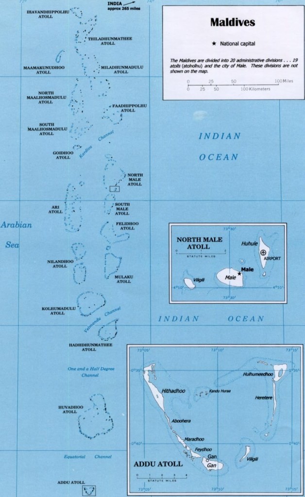 maldives map harta insulele maldive