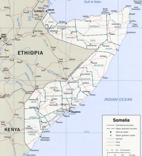 somalia harta
