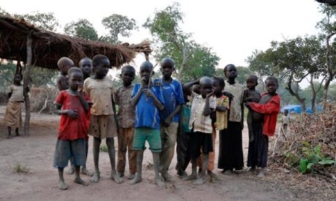 Kids from South Sudan