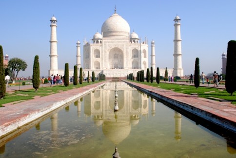 Templul Taj Mahal în Agra, India