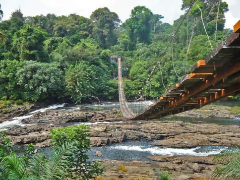 Pod suspendat din Togo