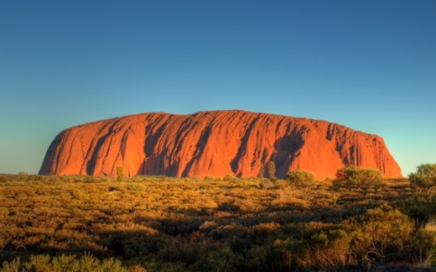 Parcul Naţional Uluru Kata Tjuta în Australia Centrală