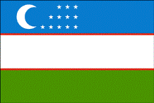 uzbekistan steag