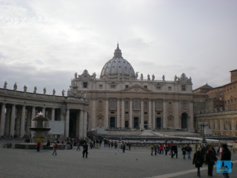 Piazza and Basilica San Peter, Vatican