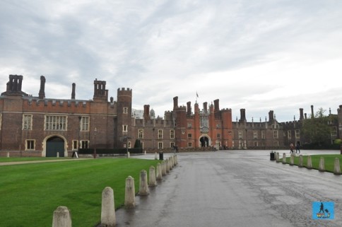 Hampton Court Palace in Greater London, United Kingdom