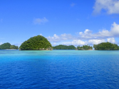 Interesting Rock Islands from Palau