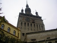 clock tower sighisoara city
