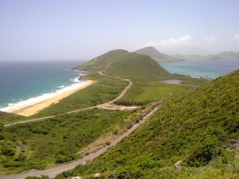 Peisaj de vis din Sfântul Cristofor și Nevis