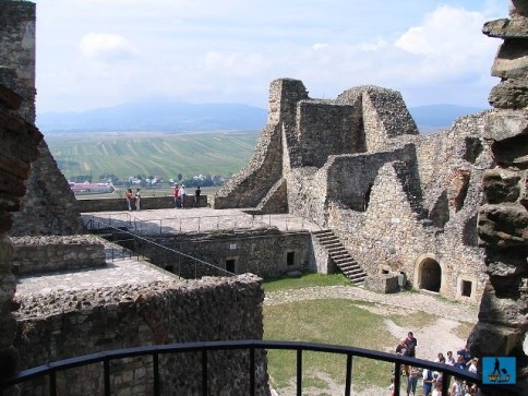 Cetatea Neamţ în Târgu Neamţ nu departe de orașul Piatra Neamț