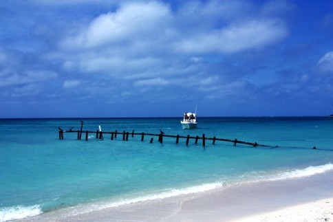 Beautiful Ancon beach from Trinidad and Tobago