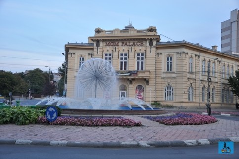 MGM Palace and the fountain, Tulcea City