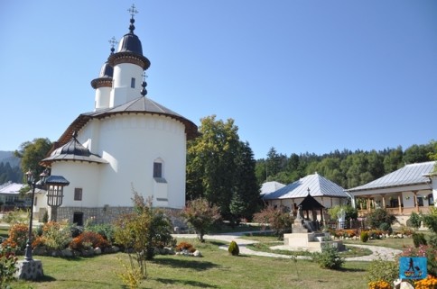 Varatec Monastery, view from the main entrance