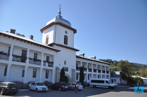 Varatec Monastery, the main entrance