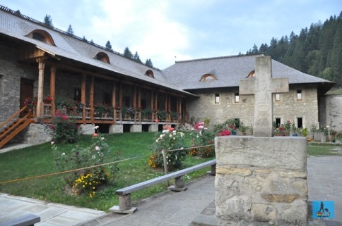 Nuns houses from Voronet Monastery