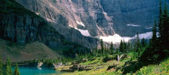Glacier National Park hides an old track, the Old North Trail