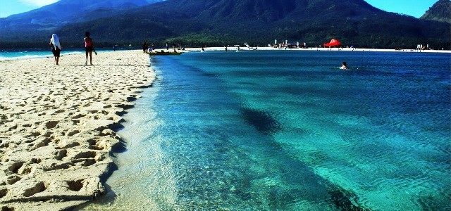 Camiguin Island is famous for its beautiful, sunny beaches
