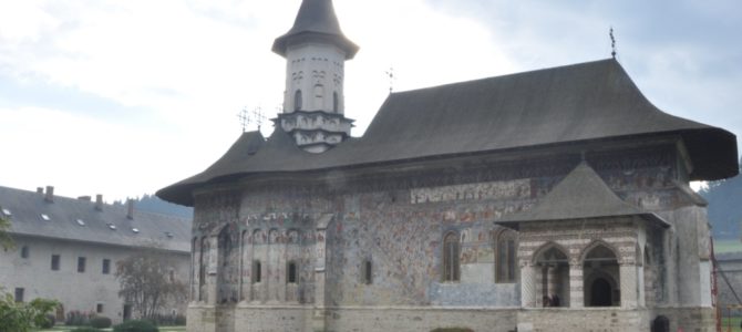 The painted monasteries from Bucovina are a UNESCO Heritage Site