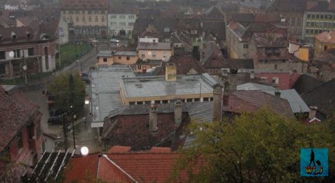 The Lower Town in Sighisoara