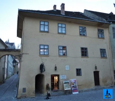 Vlad Dracul House in Sighisoara Old City