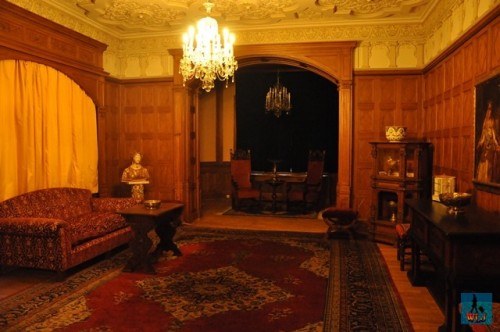 Beautiful combination of art in King's Ferdinand apartment, Pelisor Castle