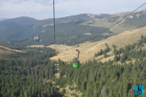 The easiest access to get in Bucegi Natural Park is by cable car